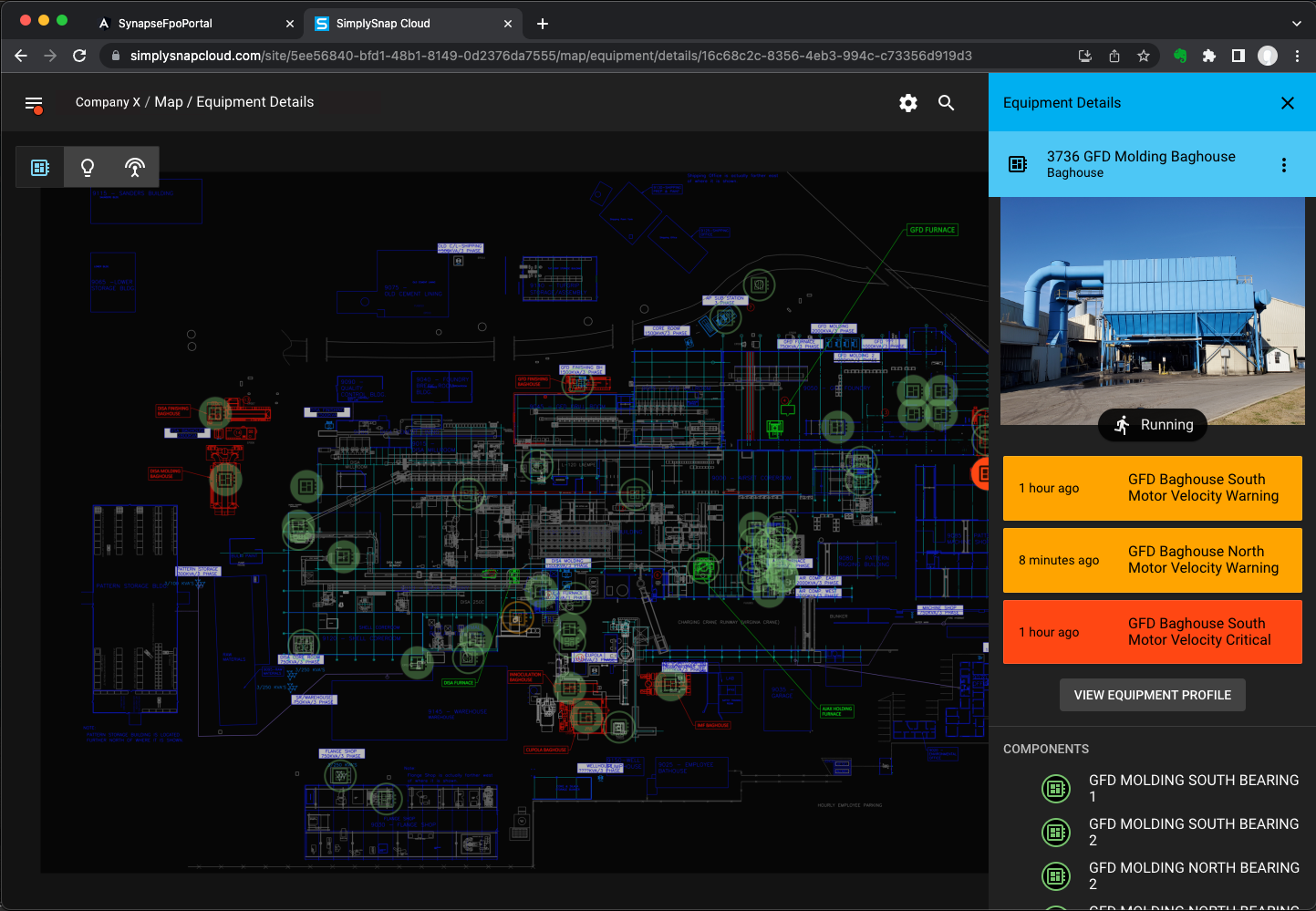 Equipment Monitoring and Health