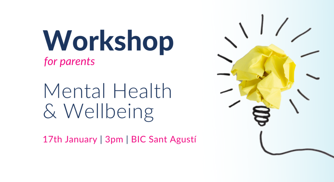 Parent workshop - Mental Health and Wellbeing