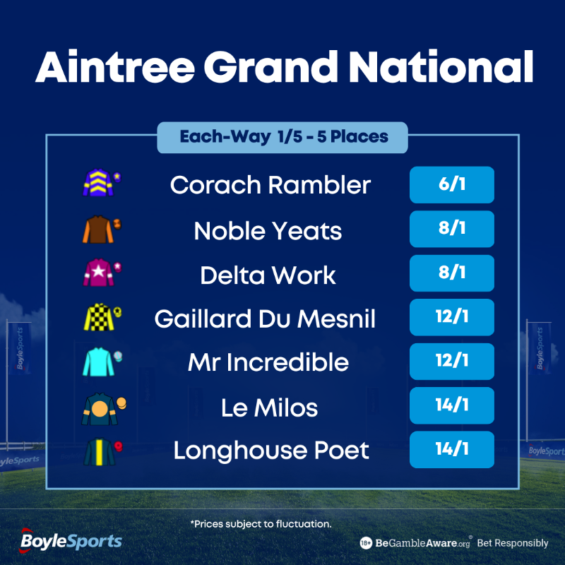 Aintree Grand National Odds & Betting