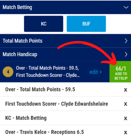 Small stakes big returns from BoyleSports NFL Bet Builder