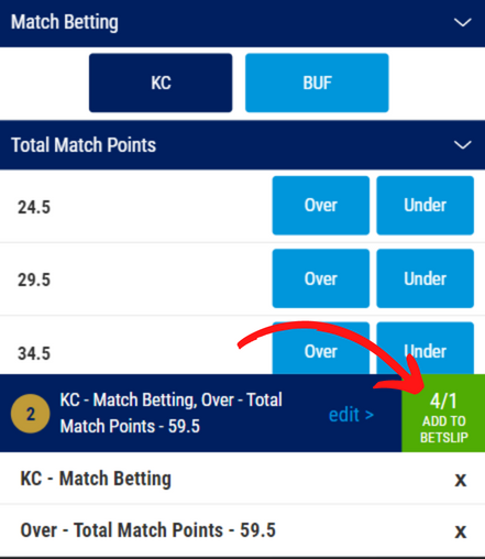 How to use BoyleSports NFL Bet Builder