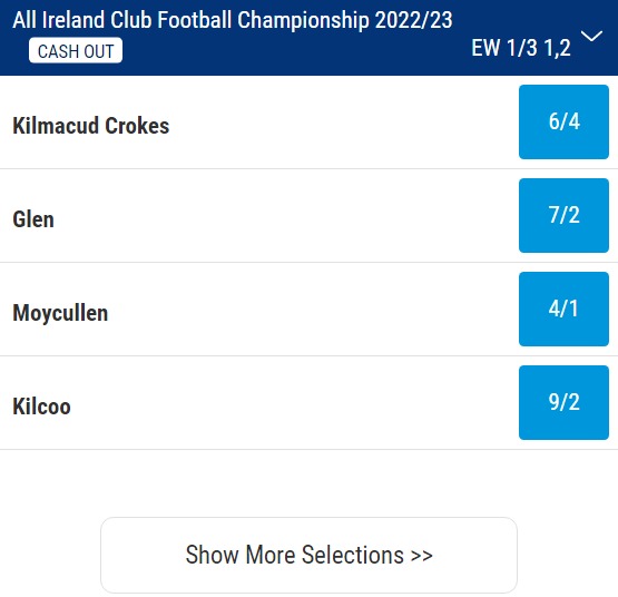 All-Ireland Club Football Betting