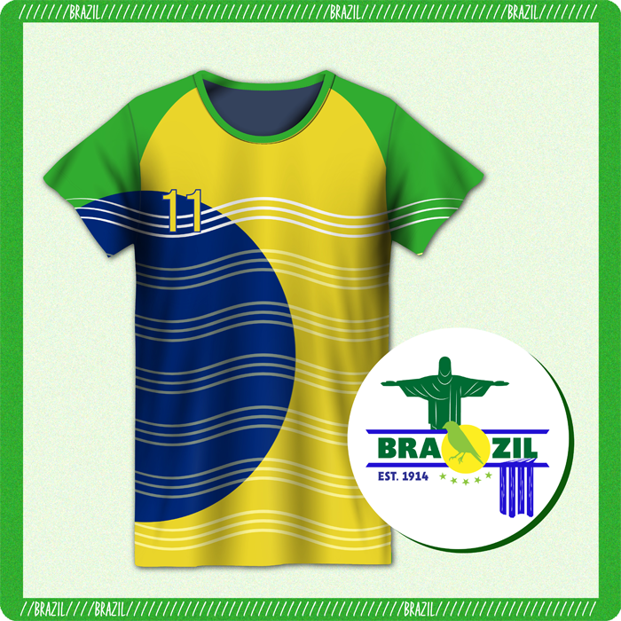 Brazil FIFA World Cup Kit Reimagined