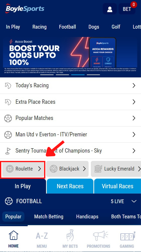 How to play roulette online - navigate