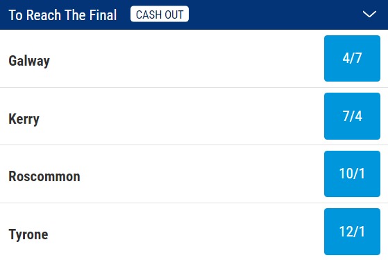 National League to reach the final odds