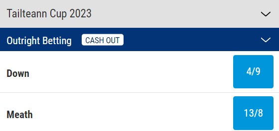 Tailteann Cup Odds 2023