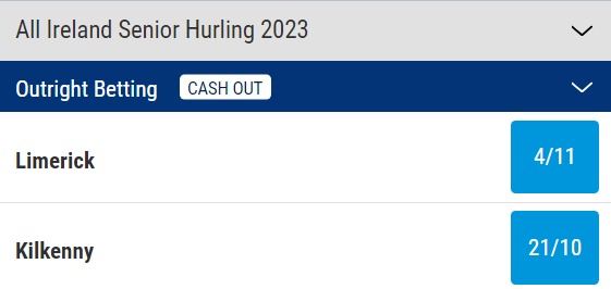 All-Ireland Hurling Odds 2023 (4)