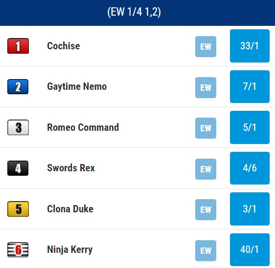 English Greyhound Derby Odds 2023 (5)