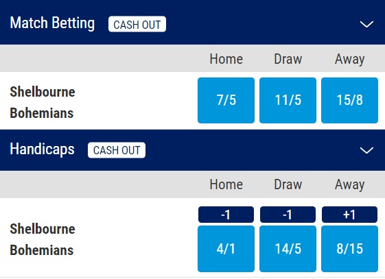 Shelbourne v Bohemians League of Ireland Premier Division 2023