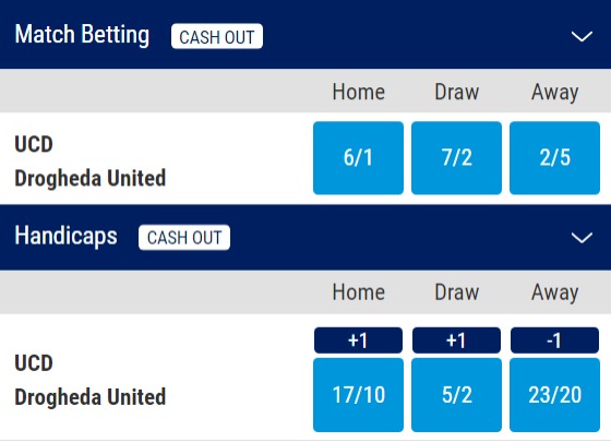 UCD v Drogheda United League of Ireland Premier Division 2023