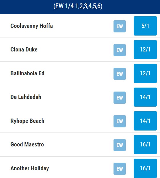 BoyleSports Irish Greyhound Derby Odds