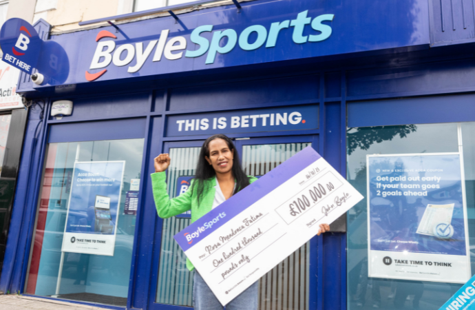 Rosa Mendonca Fatima, BoyleSports Bingo Winner