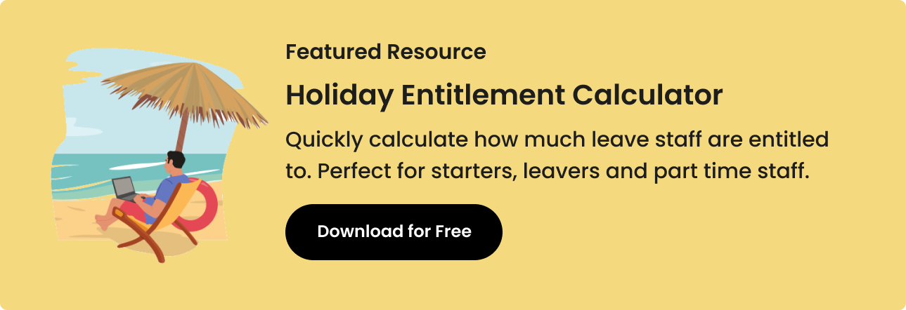 Holiday Entitlement Calculator