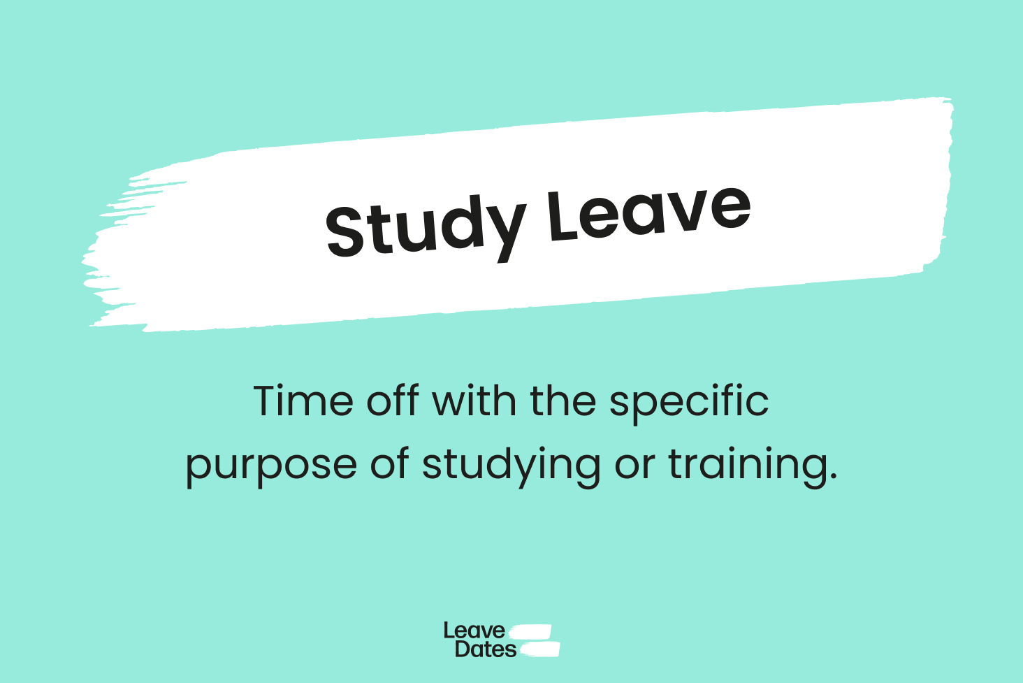 What is Study Leave
