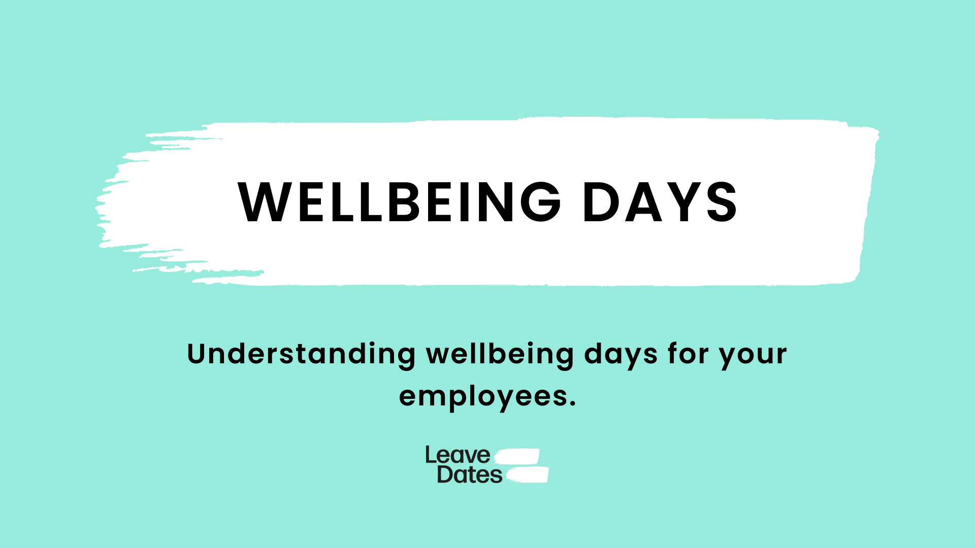 Wellbeing days