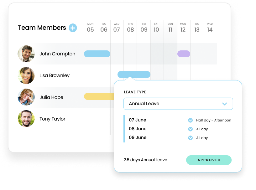 Absence Management Software | Tracks Your Staff Leave And Absence