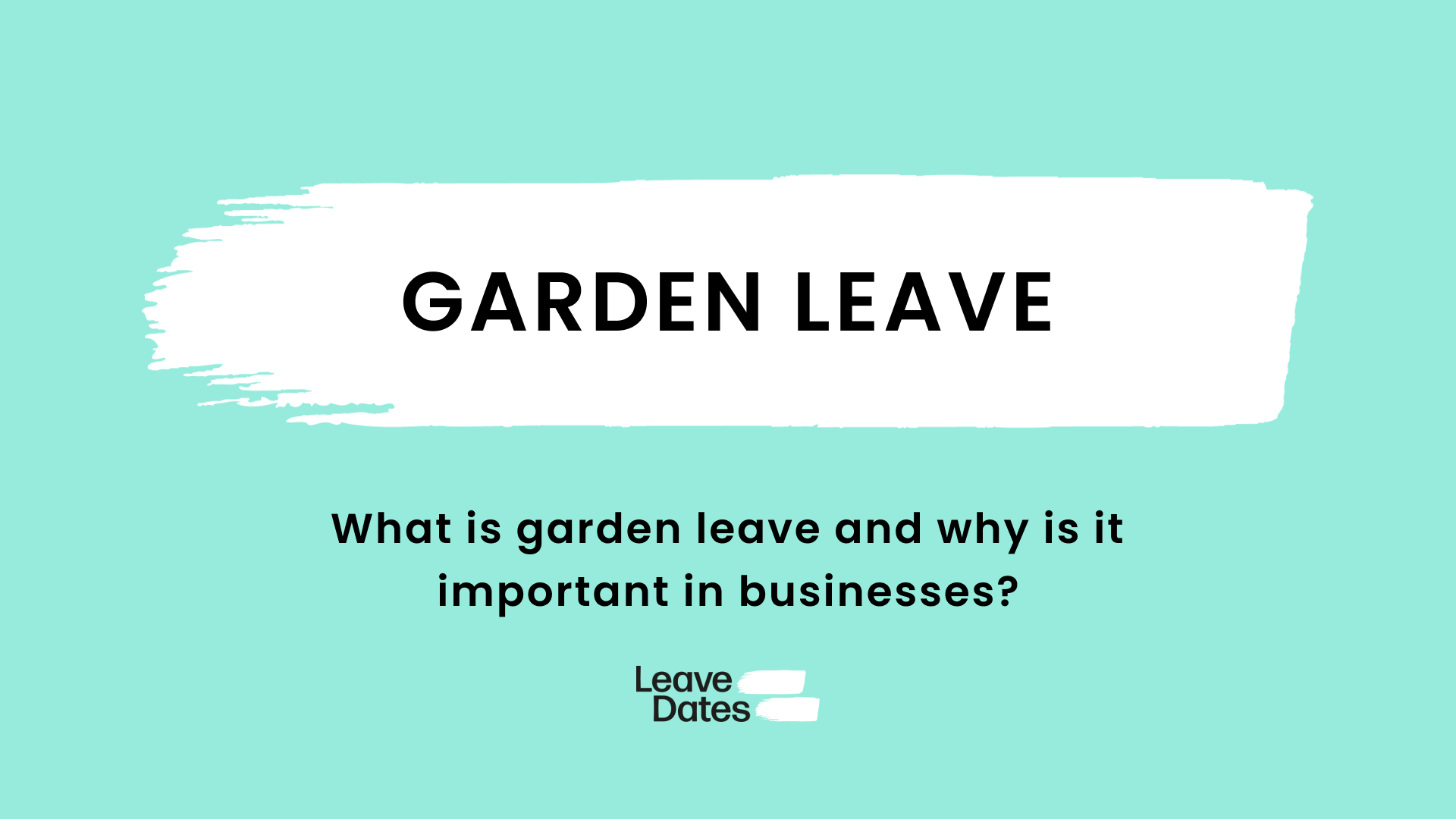 Garden leave