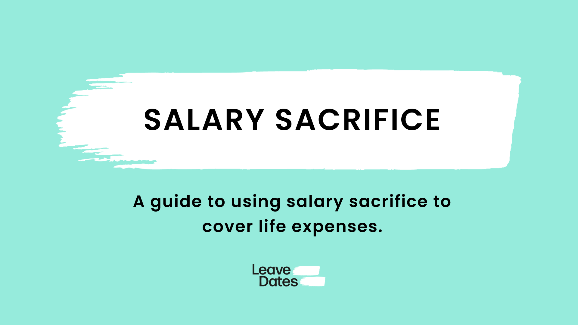 Salary sacrifice