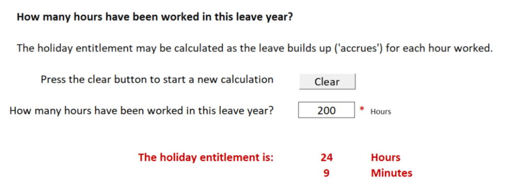 Holiday entitlement how to 2