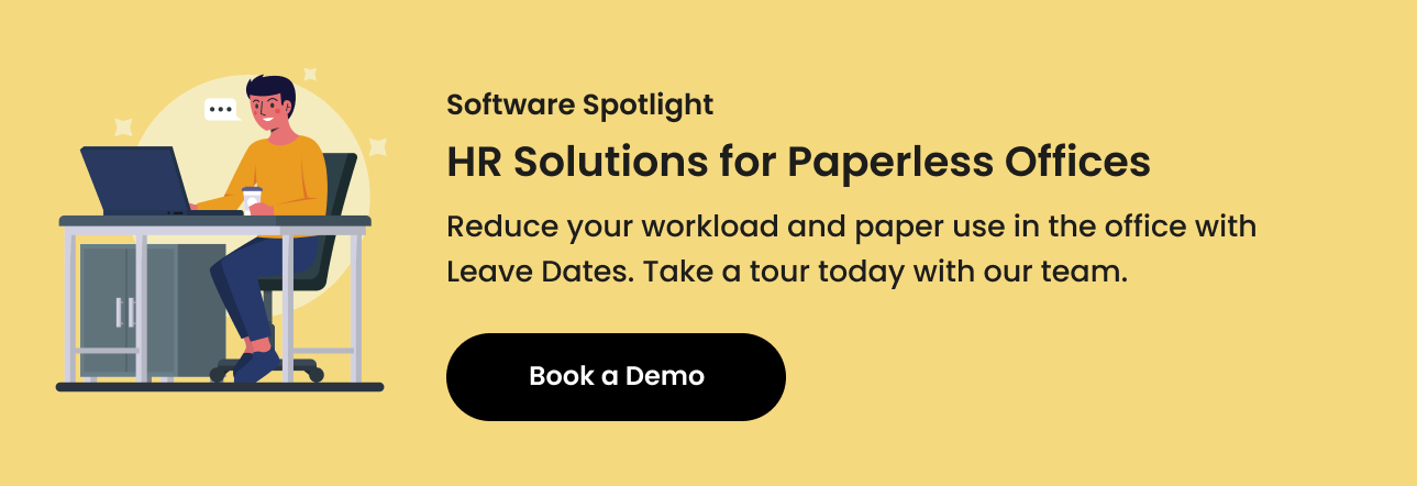 Leave Management for Paperless Offices