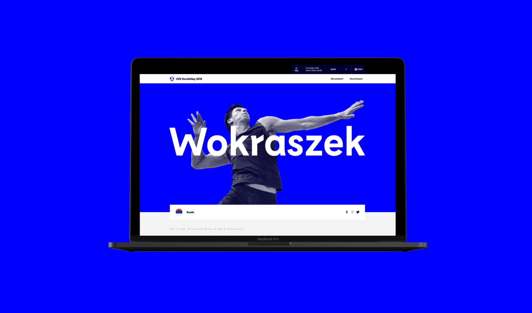 Eurovolley Website gif 3