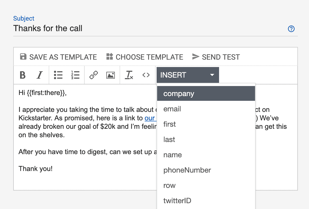 mailshake software