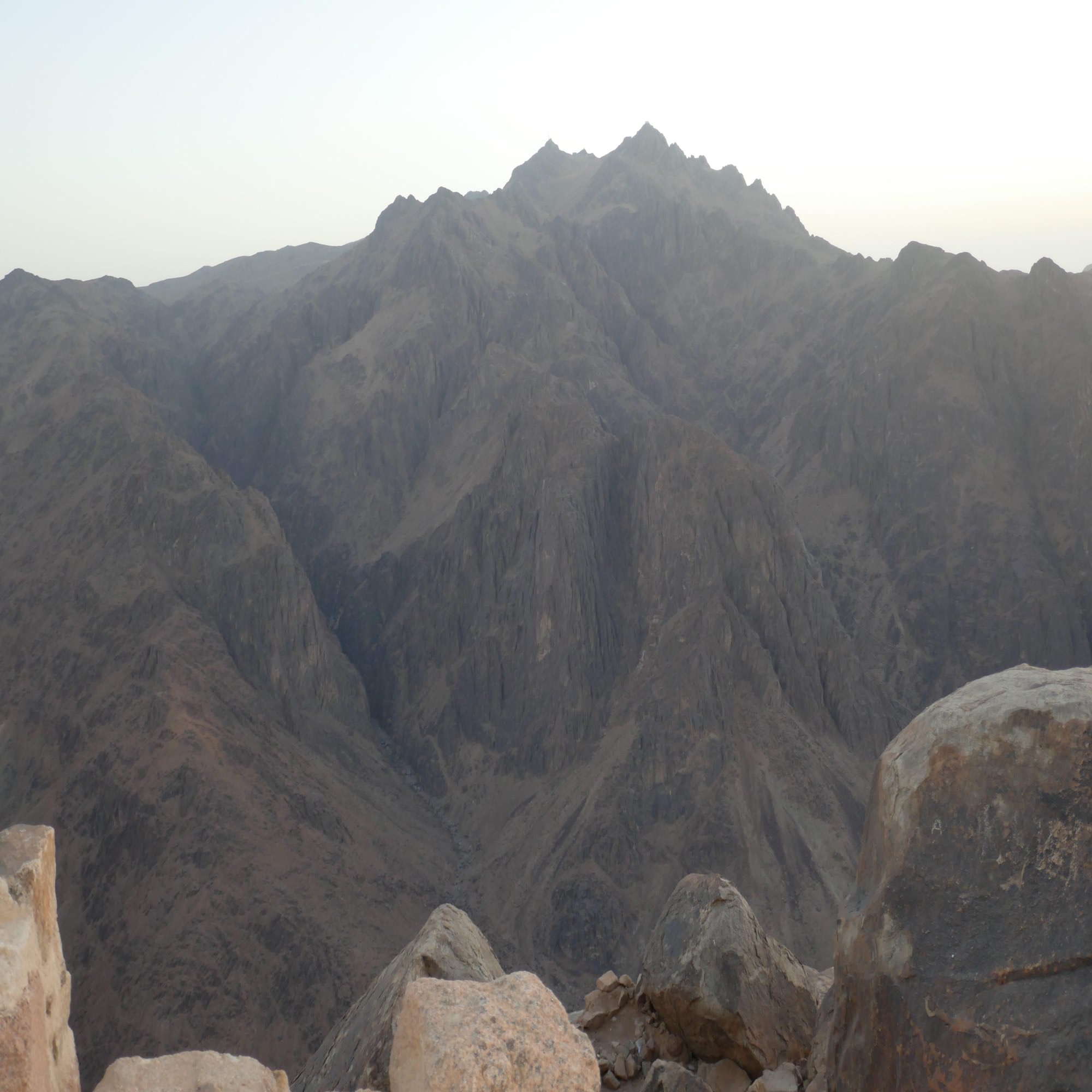 Mt Caterina from Mt Sinai