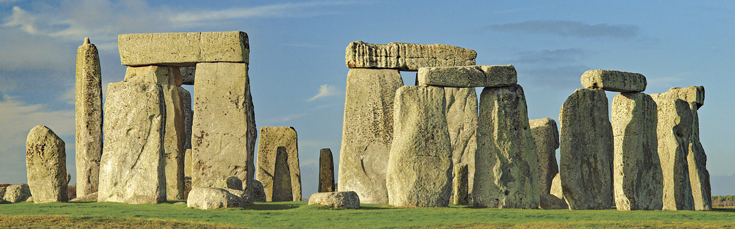 The magical outline of Stonehenge