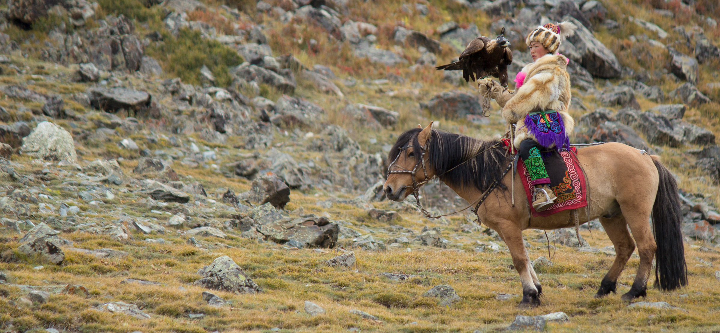 Meeting the nomadic eagle hunters of Mongolia