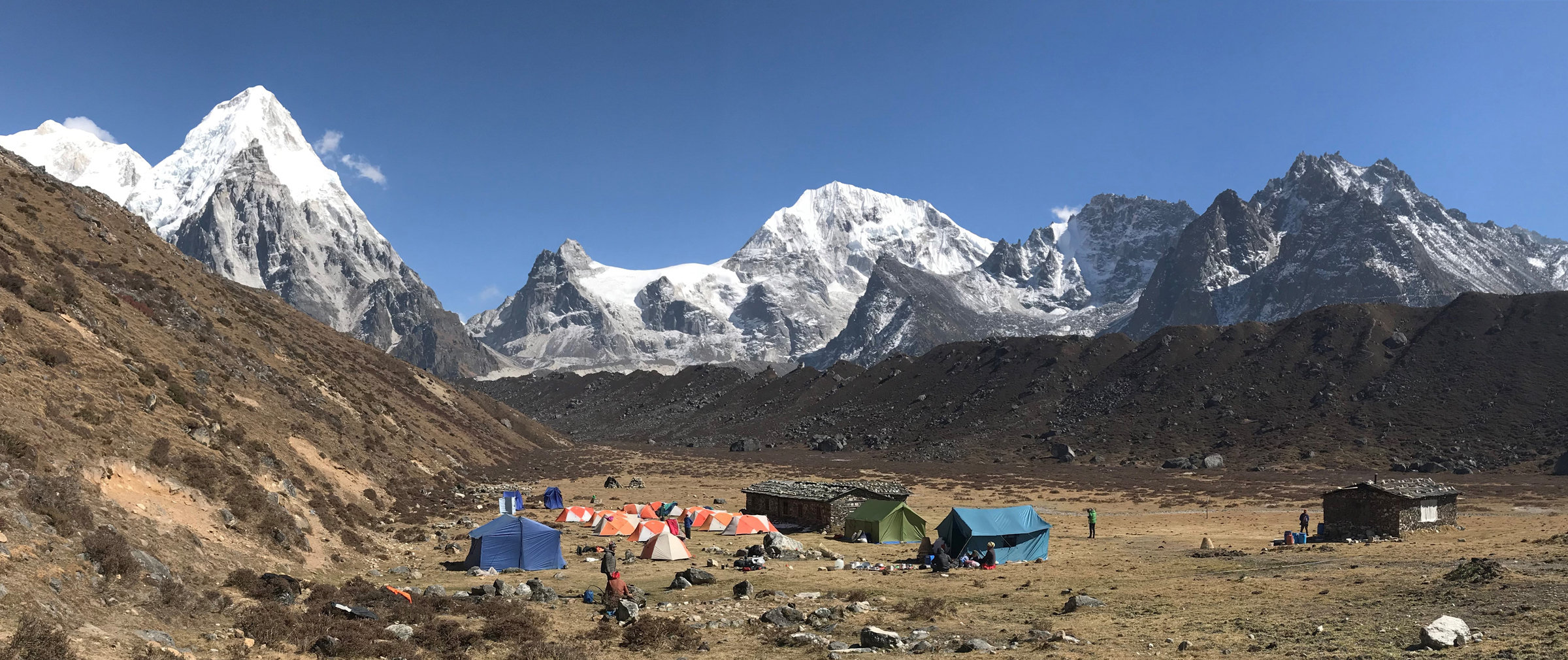 TH 1 View from Ramche South Base Camp