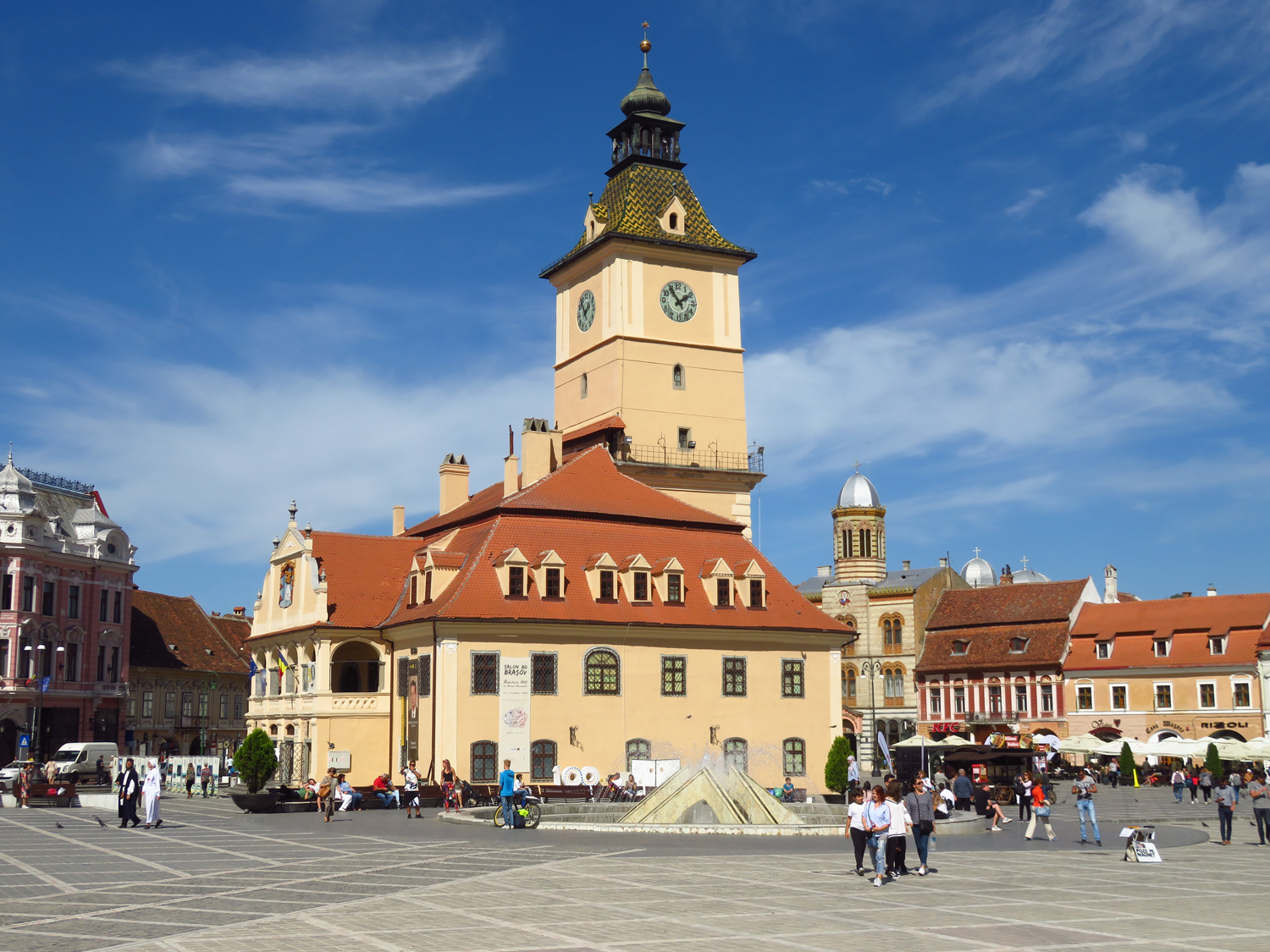 central square in Braşov