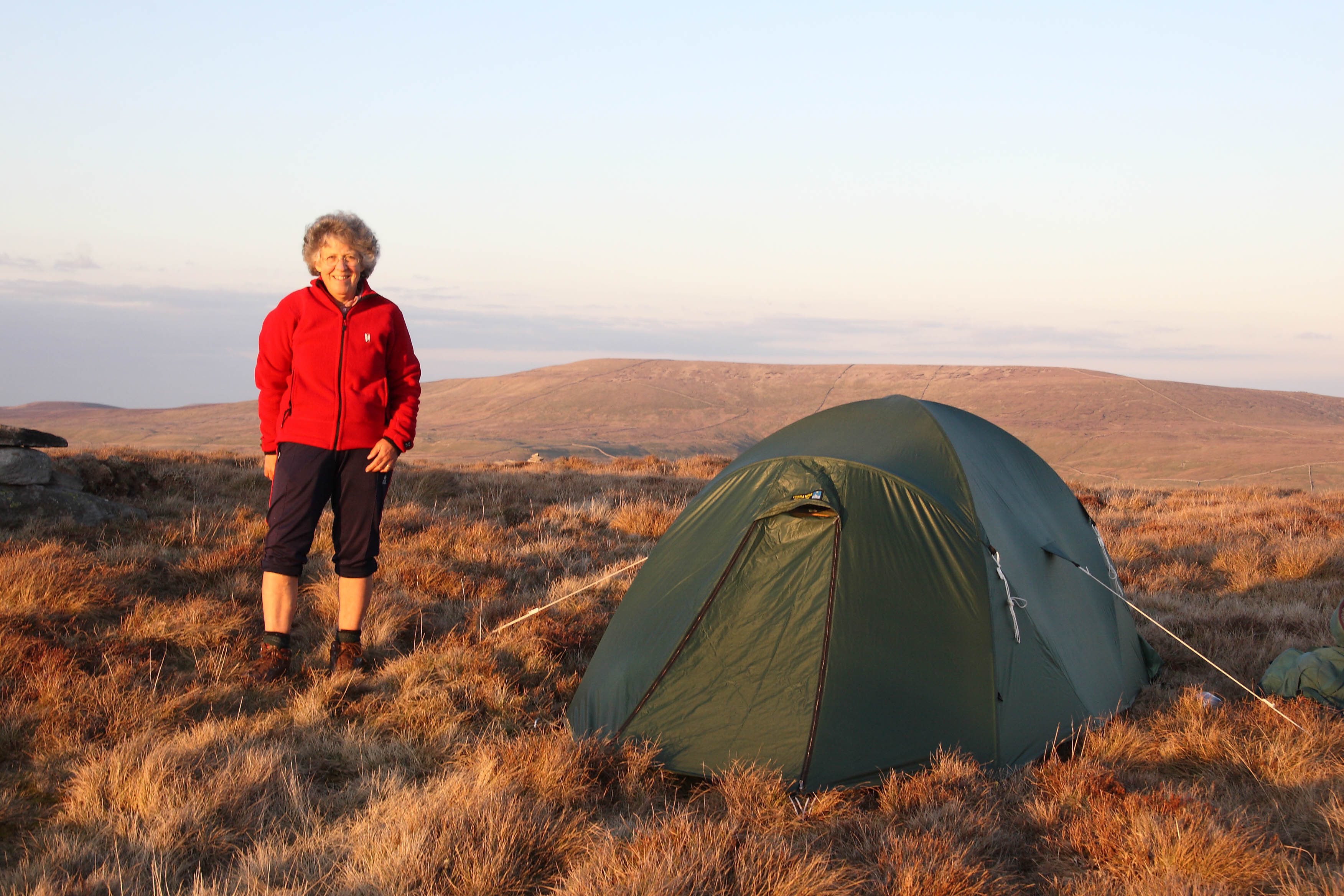 Camping On Top Of  Birks  Fell