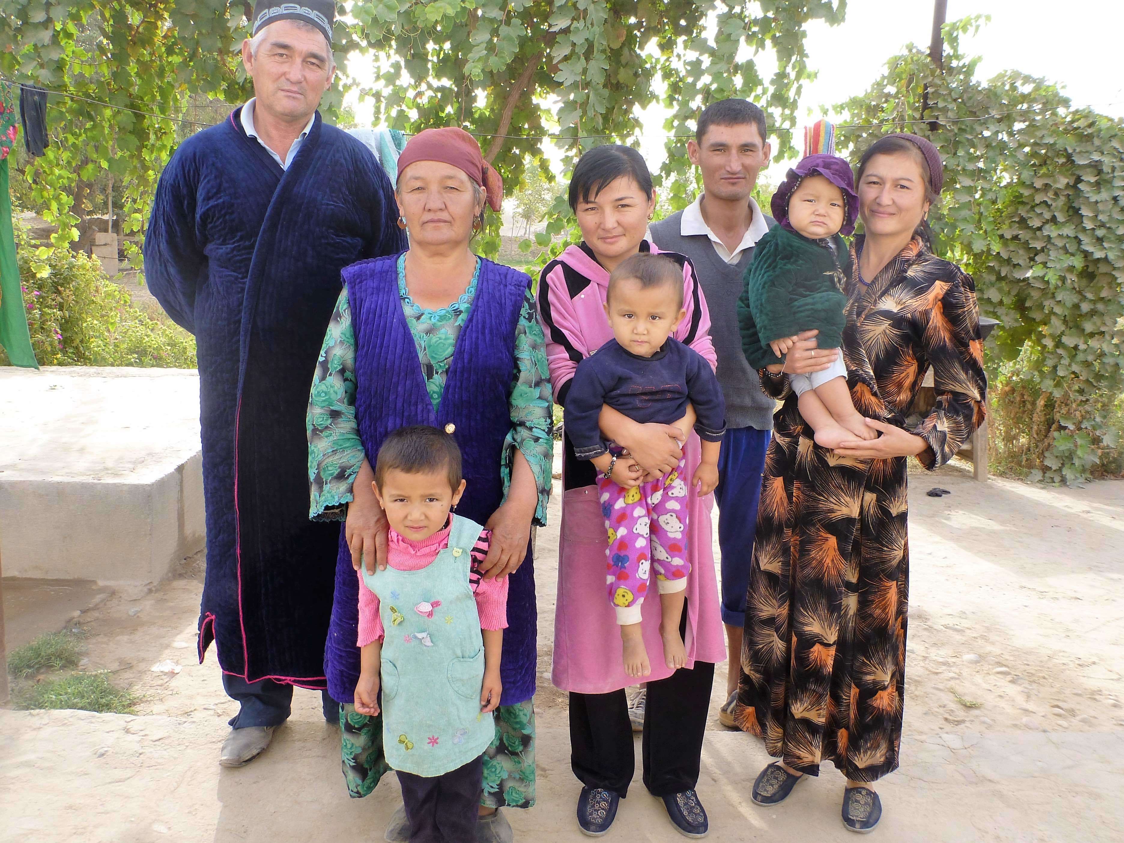 Uzbek Family Endless Kindness