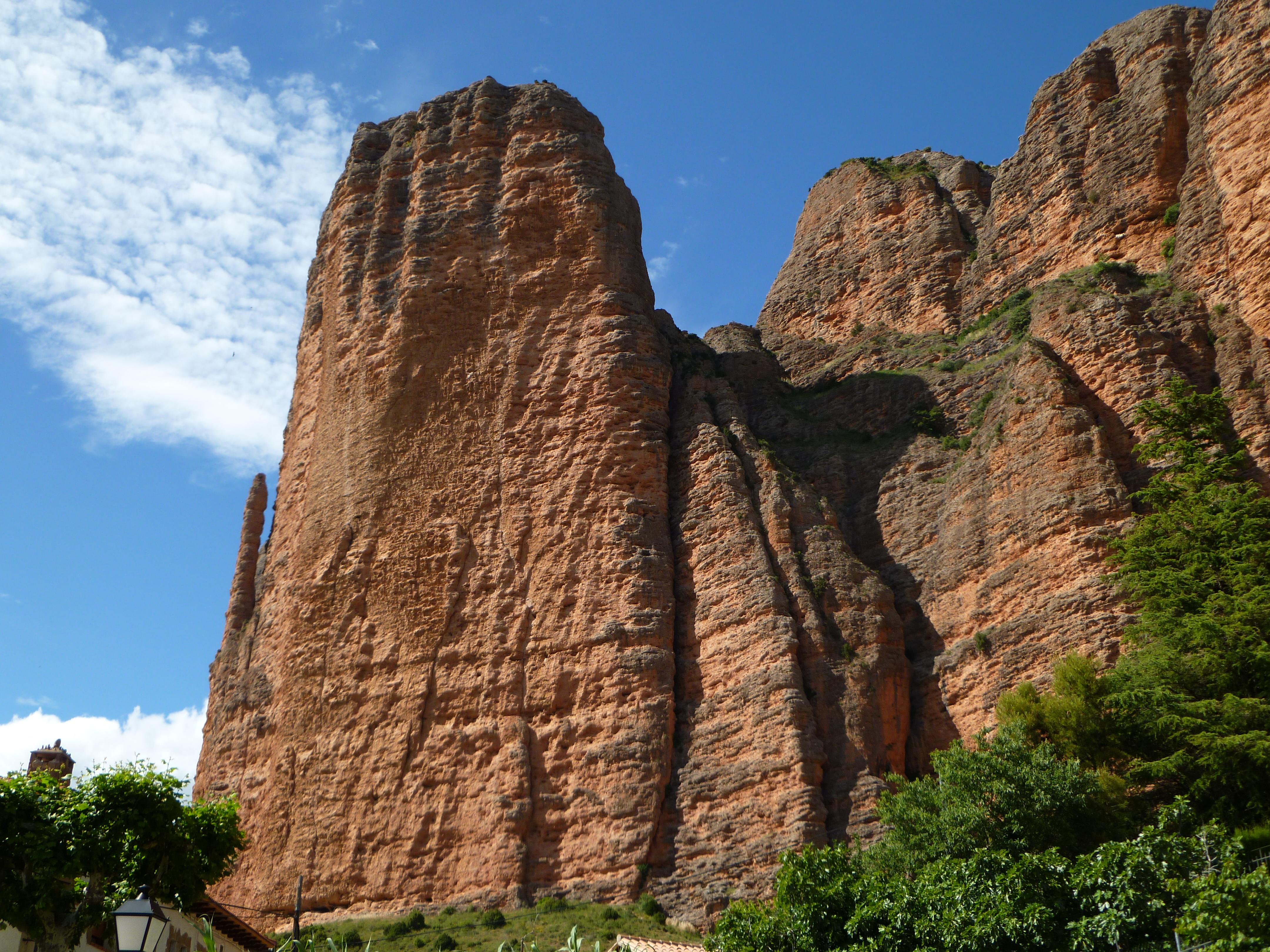 The mighty towers of Mallos de Riglos the authors local crag for five years