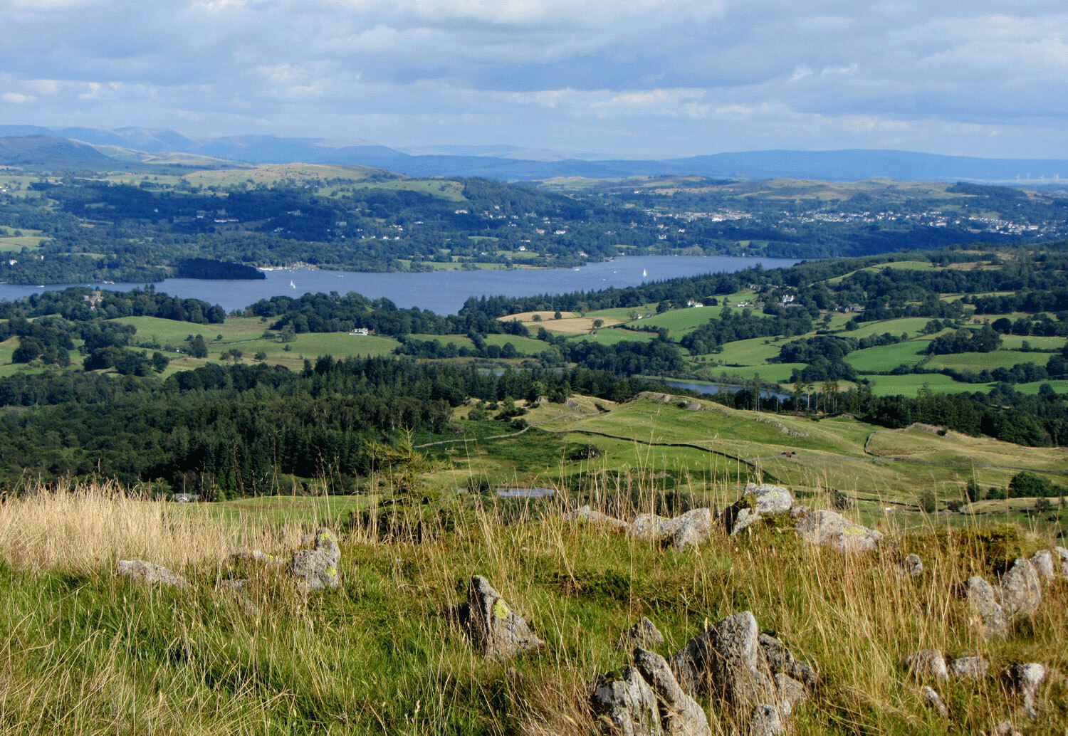 Windermere from Black Fell