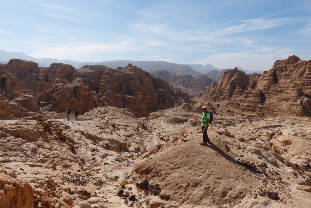 Heading East To The Mountains Of Wadi Rum