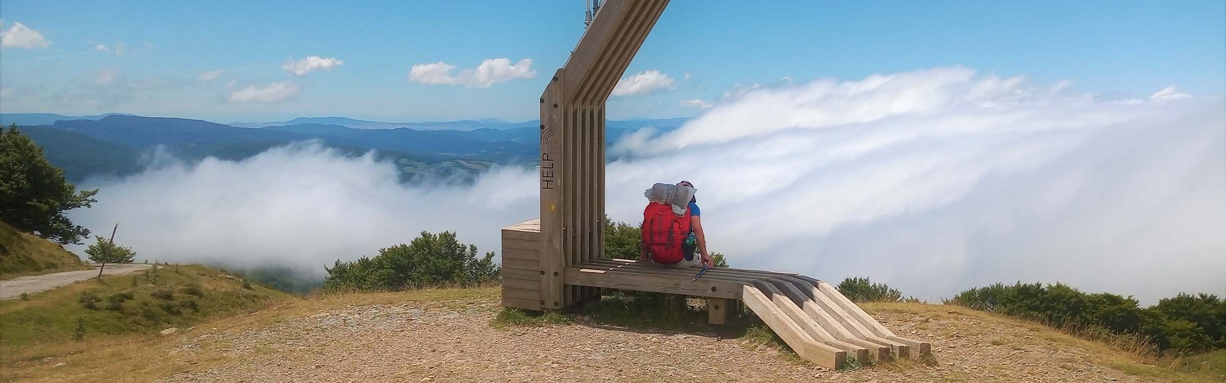 Resting spot on the Camino