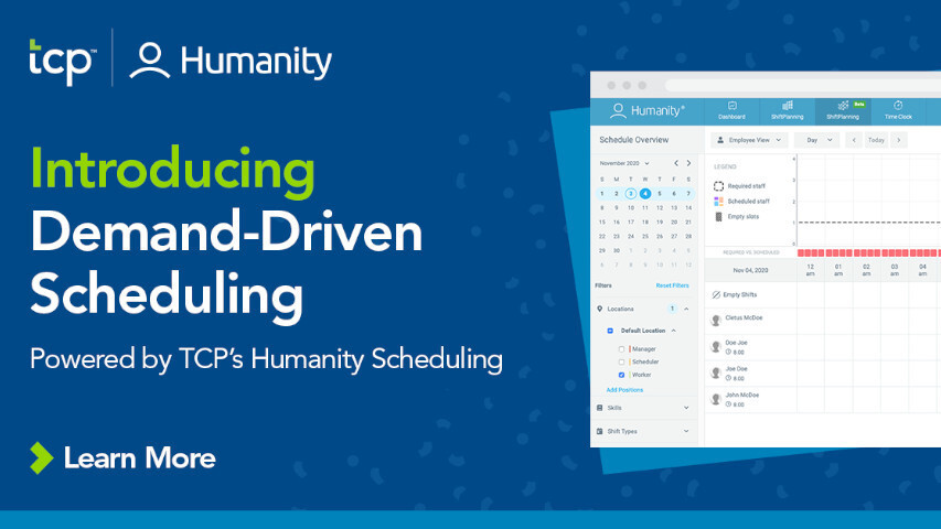 TCP Humanity Demand Driven Scheduling