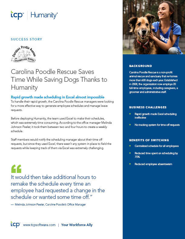 eBook cover of Case Study: Carolina Poodle Rescue