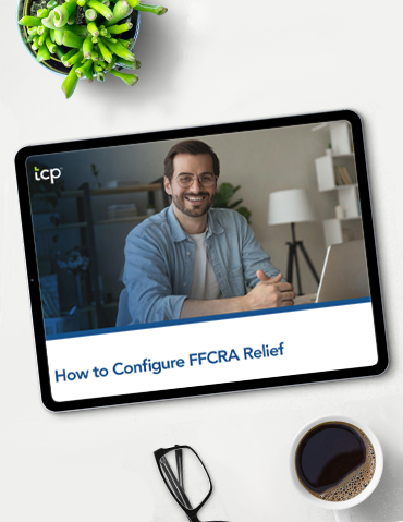 eBook cover of How To Configure FFCRA Relief Tracking