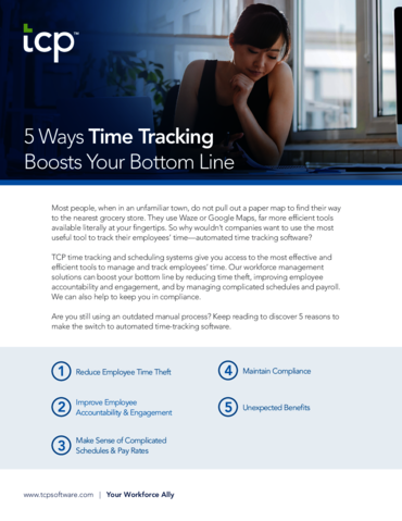 eBook cover of 5 Ways Time Tracking Boosts Your Bottom Line