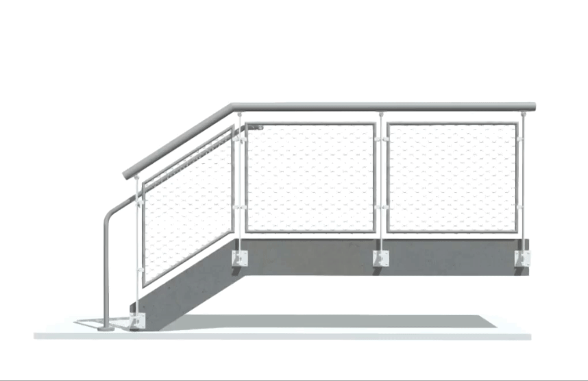 BEACON cablenet 3D rendering