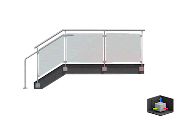 Beacon Glass 3D Rendering